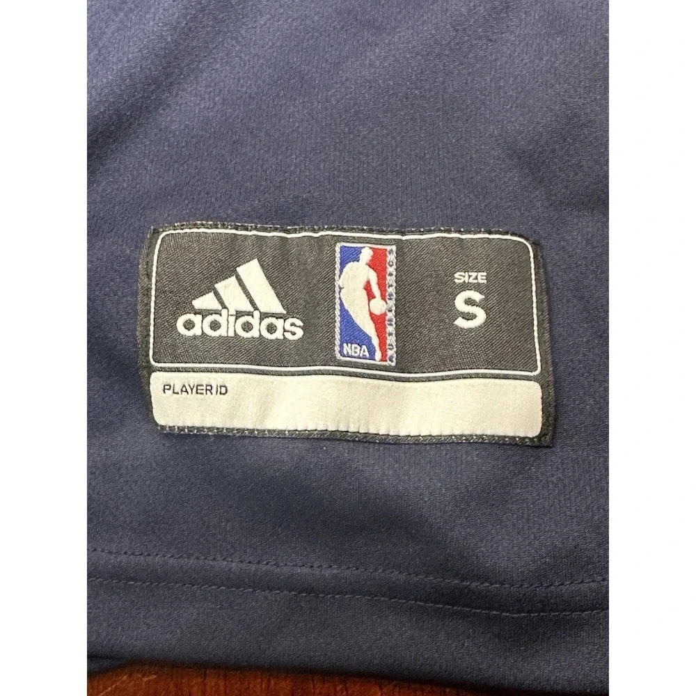 Adidas NBA New Orleans Pelicans Jersey Mens‎ Small Navy Blue Gold Excellent